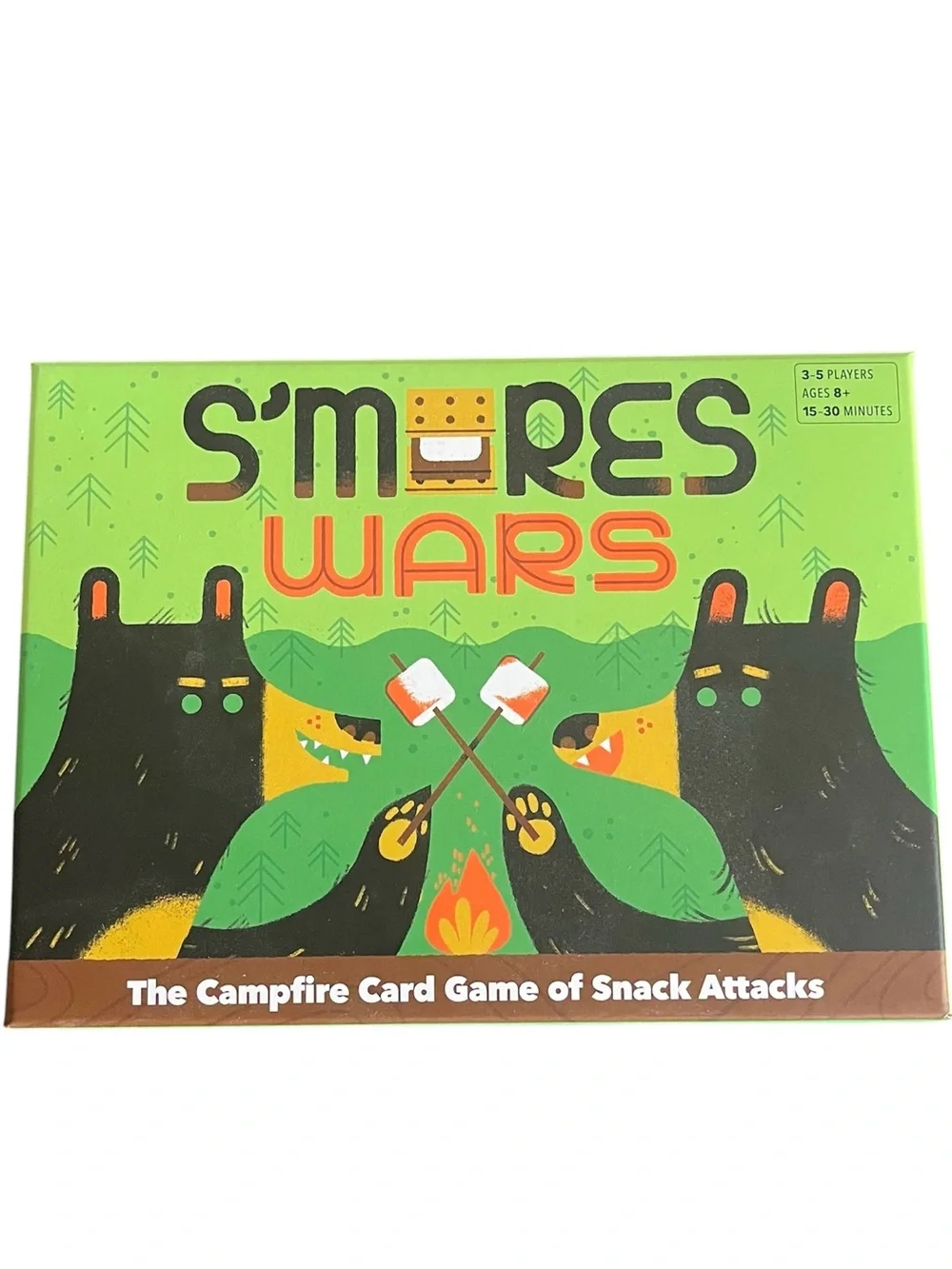 Chronicle Books S'mores Wars Card Game Campfire Snack Attacks